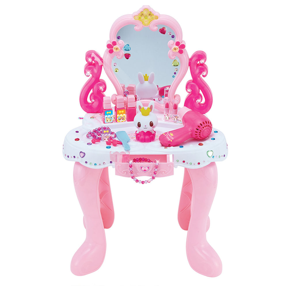 바니랜드 미용놀이 프링 블링블링 보석 화장대 (9371787)