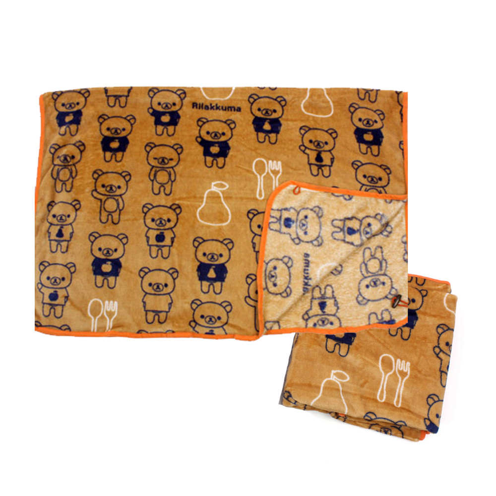 베스틴 리락쿠마 보들보들 담요 (브라운)