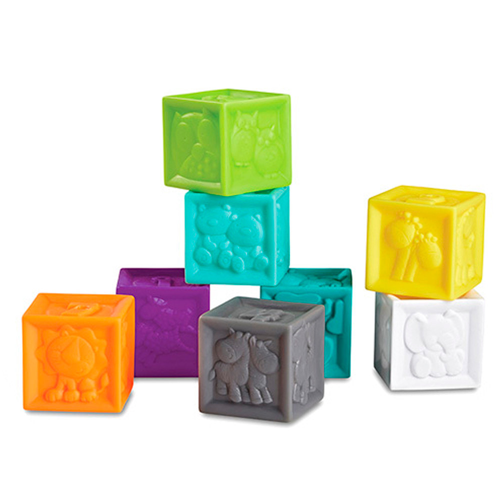 비키즈 블럭 스퀴즈 스택 감각놀이 블럭 세트 (8pcs) (315238)