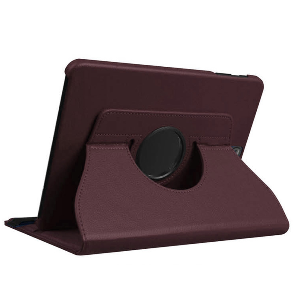 비즈 회전 스탠드 케이스 (삼성 갤럭시탭 A8 10.5 SM-X205 X200) (브라운)