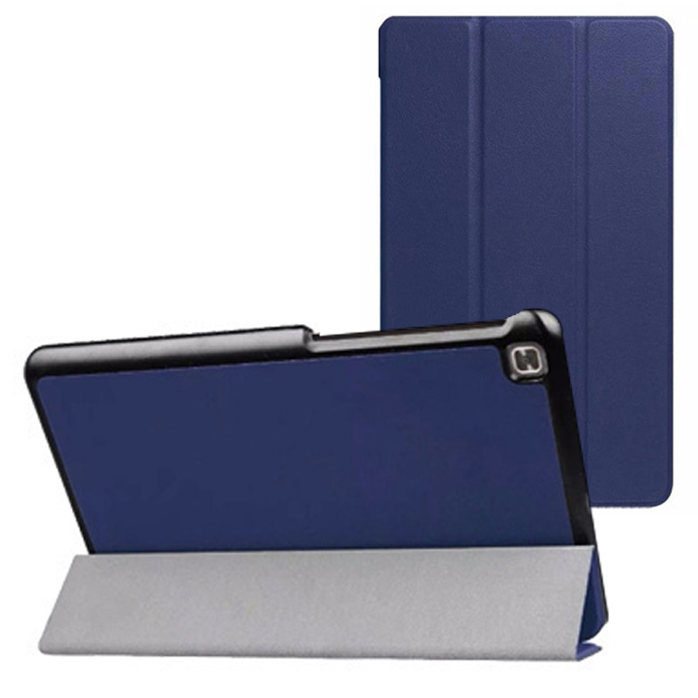 비즈 회전 3단 접이식 스탠드 케이스 (삼성 갤럭시탭A8 10.5 SM-X205 X200) (네이비)