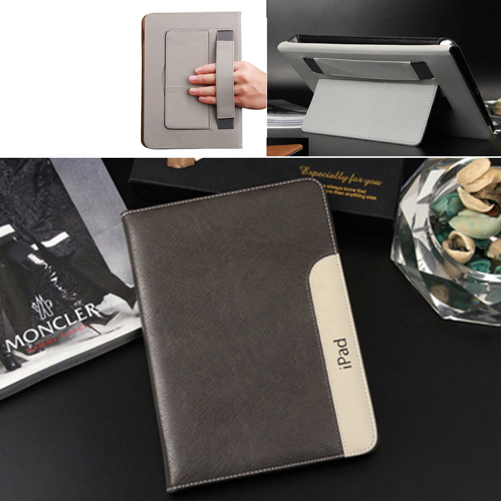 비즈 레더 스마트 스탠드 케이스 (아이패드프로 10.5) (딥브라운)