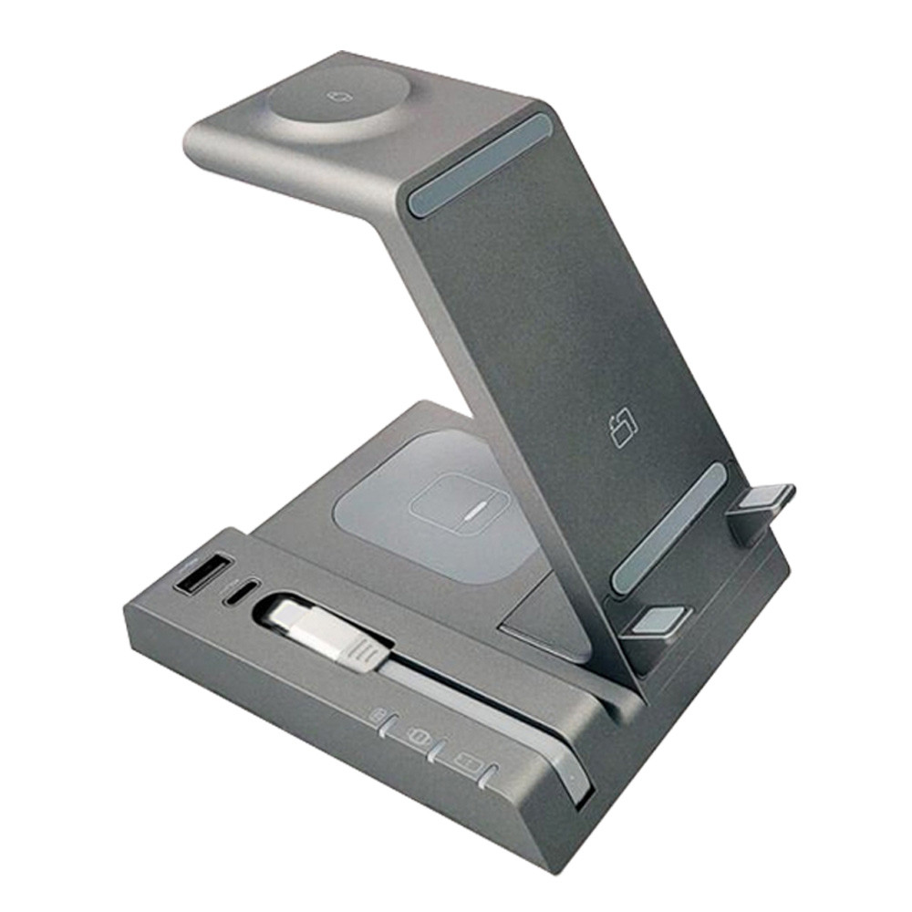 iWhere 초고속 올인원 멀티 충전기 8핀 (IQW-6100) 6in1 6포트 동시충전 15W