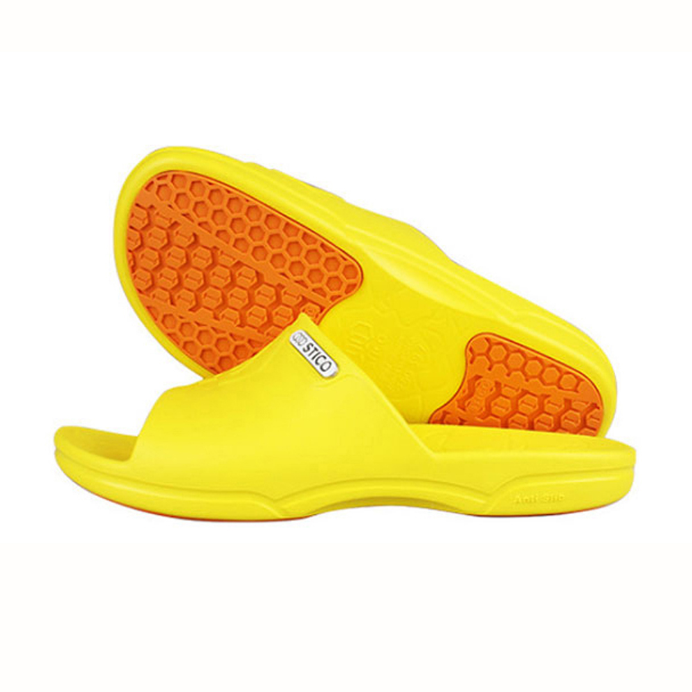 스티코 미끄럼방지 슬리퍼 (NIS-250) (옐로우) (택1) 물놀이 워터슈즈 비치슬리퍼