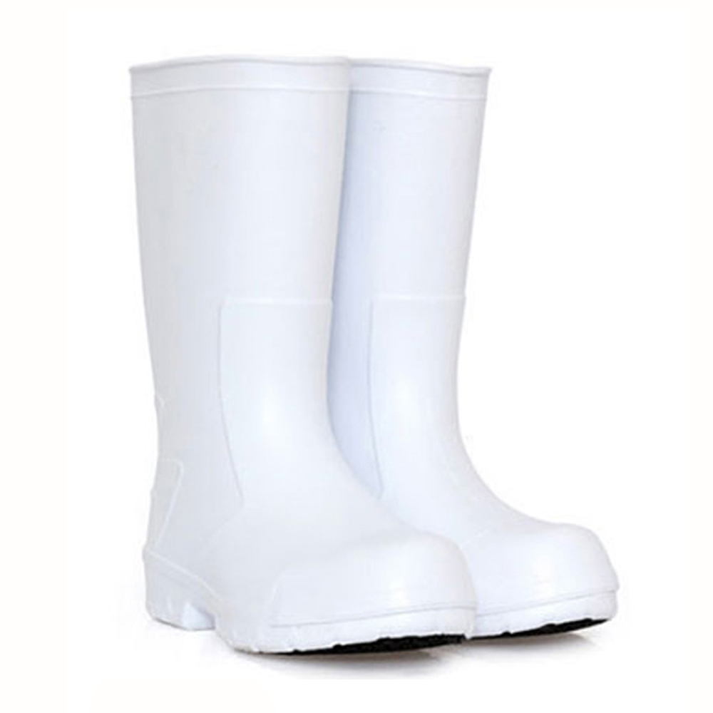 스티코 미끄럼방지 남녀공용 장화 (WBM-12) (화이트) (사이즈300) 토캡 작업화 주방화