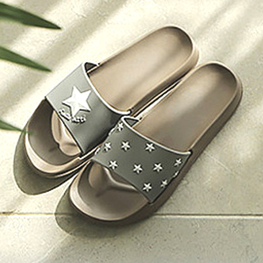 신우실업 슬리퍼 더블에이스 가볍운 편안한 스타 샌들 (브라운)