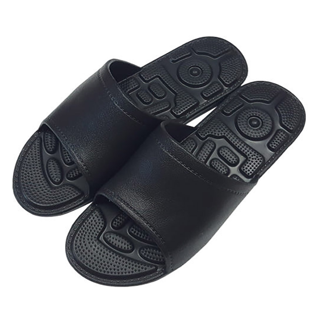 신우실업 슬리퍼 비즈니스 지압 다용도 고객 실내화 사무실슬리퍼 (블랙)