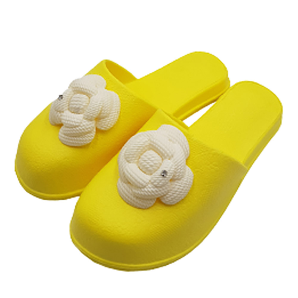 신우실업 거실화 아르누보 가벼운 층간소음방지 푹신 슬리퍼 (옐로우) 거실슬리퍼 실내화