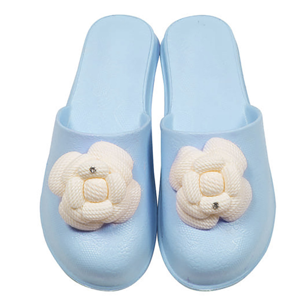 신우실업 거실화 아르누보 가벼운 층간소음방지 푹신 슬리퍼 (블루) 거실슬리퍼 실내화