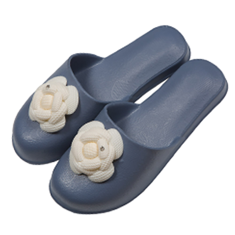 신우실업 거실화 아르누보 가벼운 층간소음방지 푹신 슬리퍼 (네이비) 거실슬리퍼 실내화