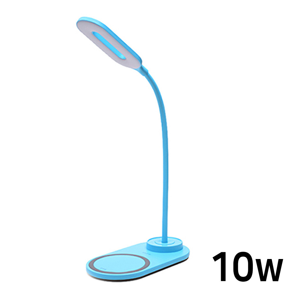 컴우드 LED스탠드 겸용 무선 고속 충전기 10W (CW-LC200) (민트)