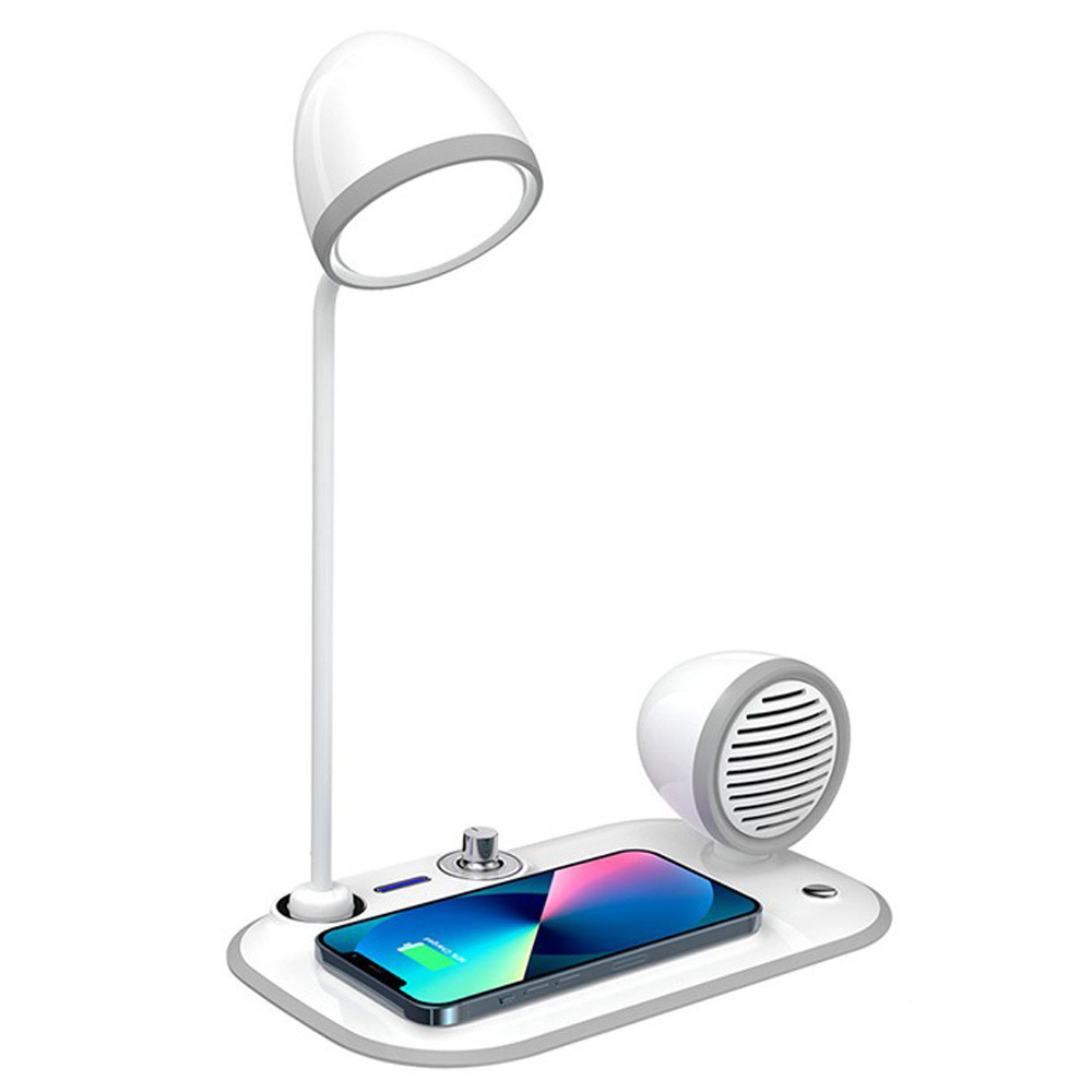 컴우드 LED 스탠드 피콜로 3IN1 15W 무선충전 겸용 블루투스 스피커 (CW-CSL500)