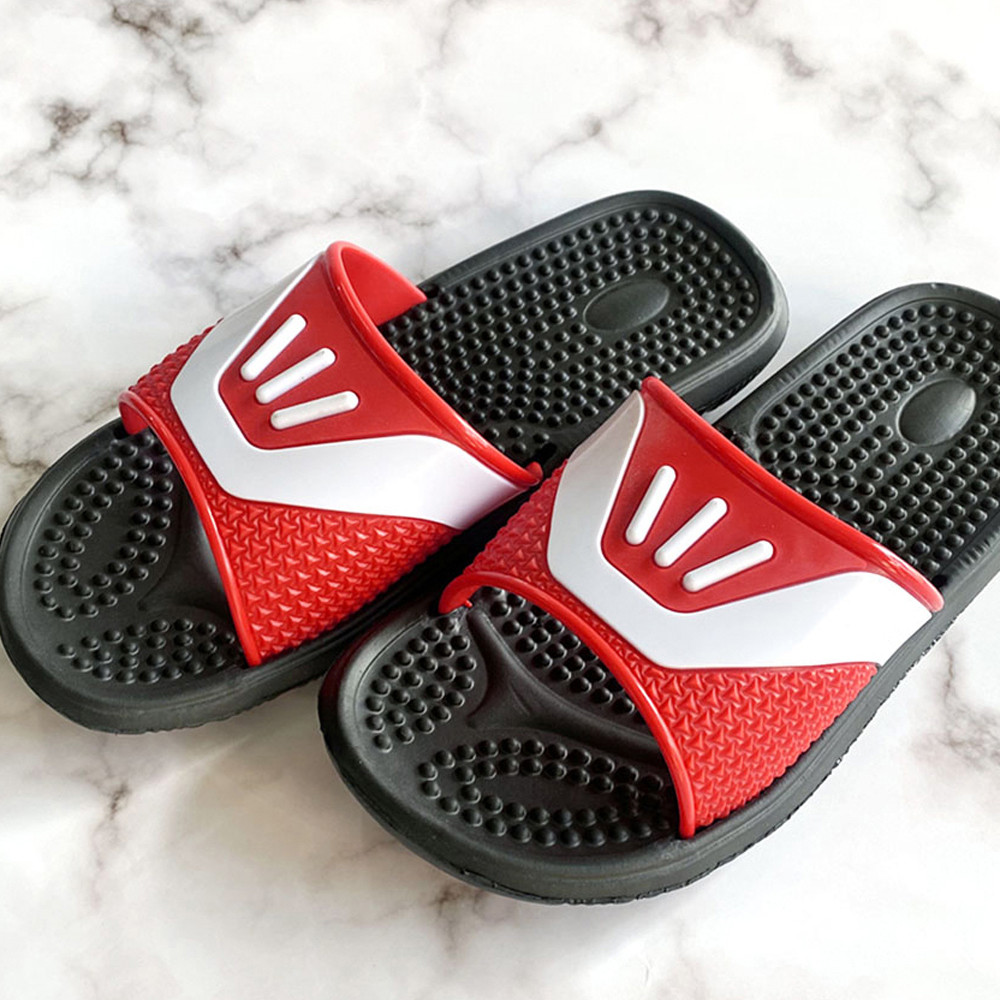 DDA 삼선 헬스 슬리퍼 (레드) (택1)