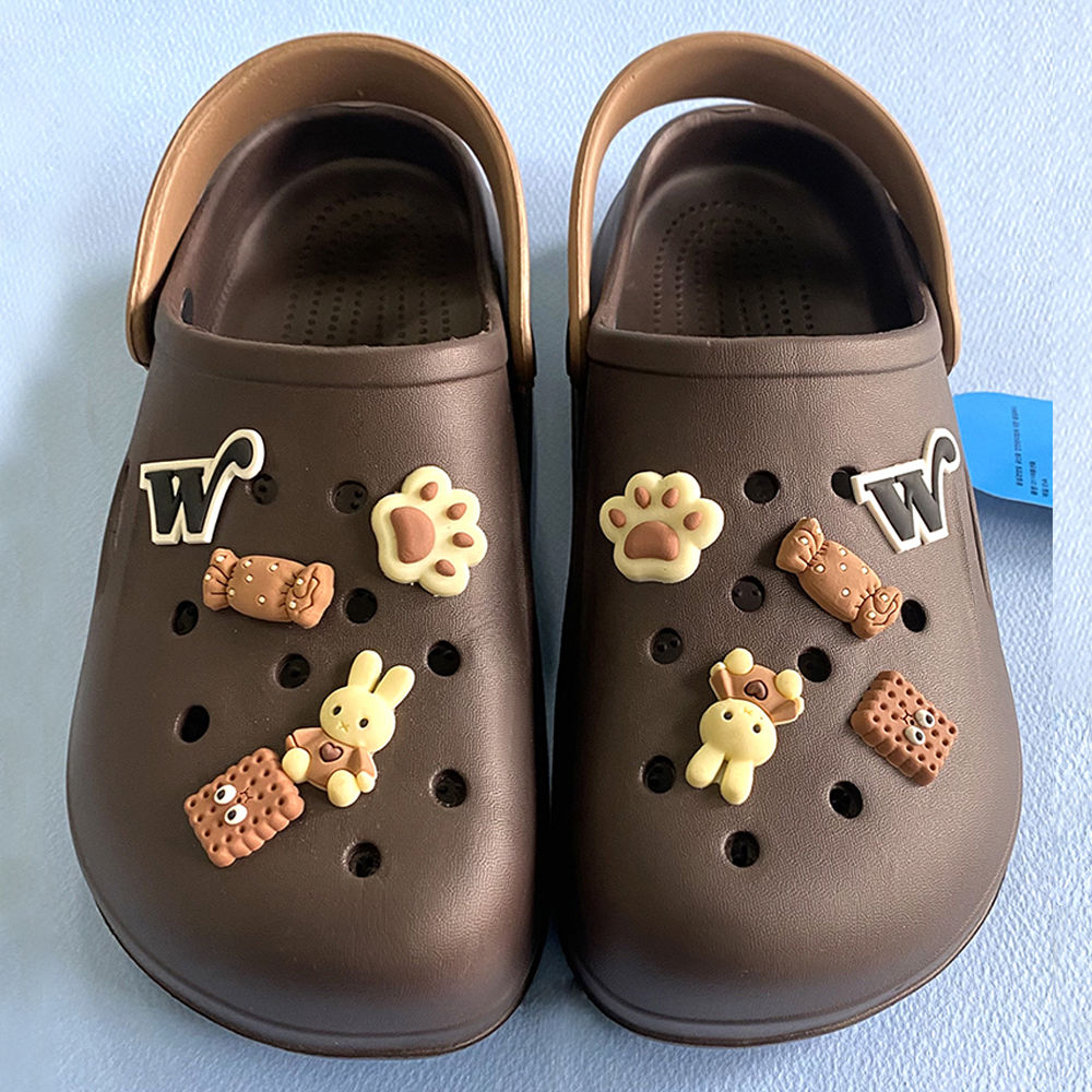 DDA 여름샌들 키디 말랑 푹신한 샌들 비치 슬리퍼 (브라운) (택1)