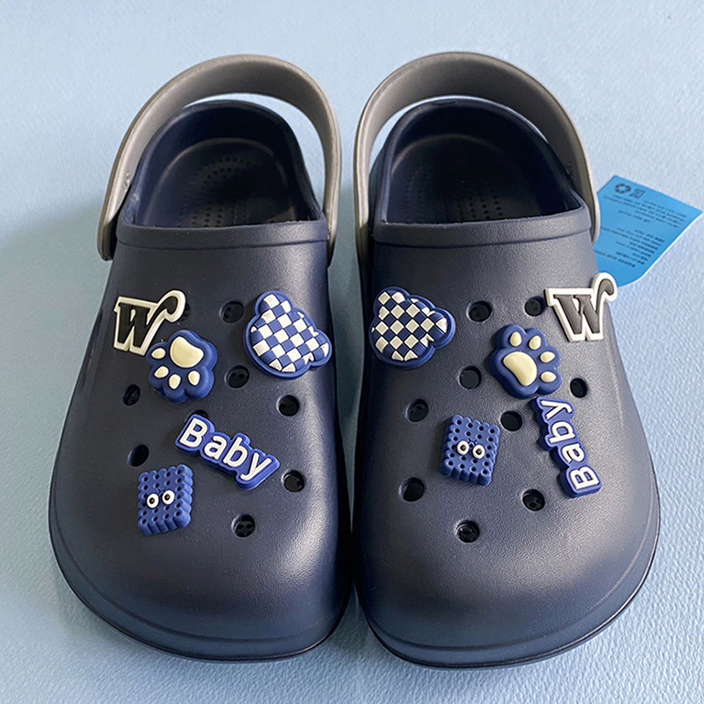 DDA 여름샌들 키디 말랑 푹신한 샌들 비치 슬리퍼 (네이비) (택1)