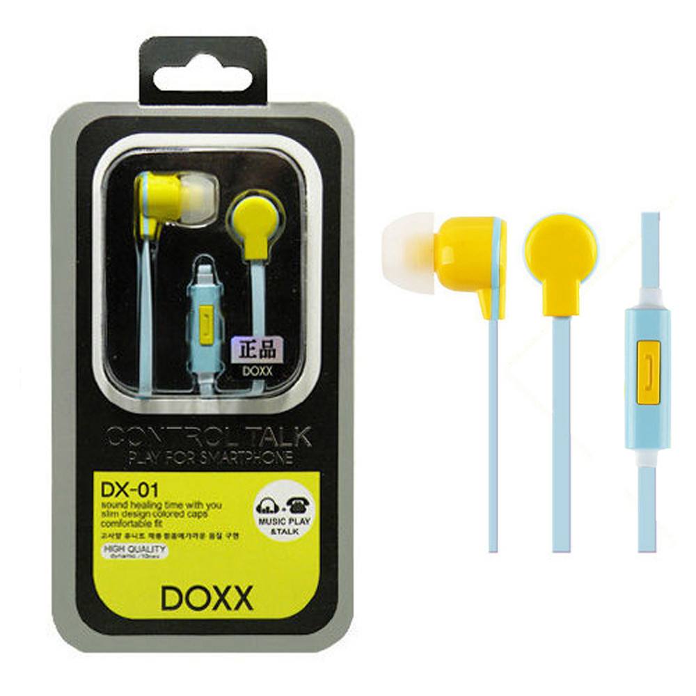 우솔 스마트폰 이어셋 DX-01 (옐로우)