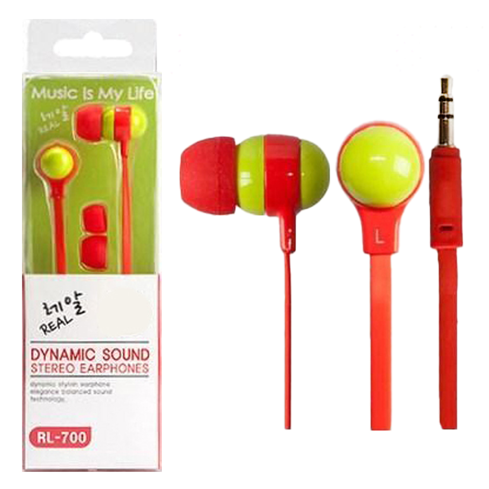 레알 스마트폰 이어폰 RL-700 (그린)