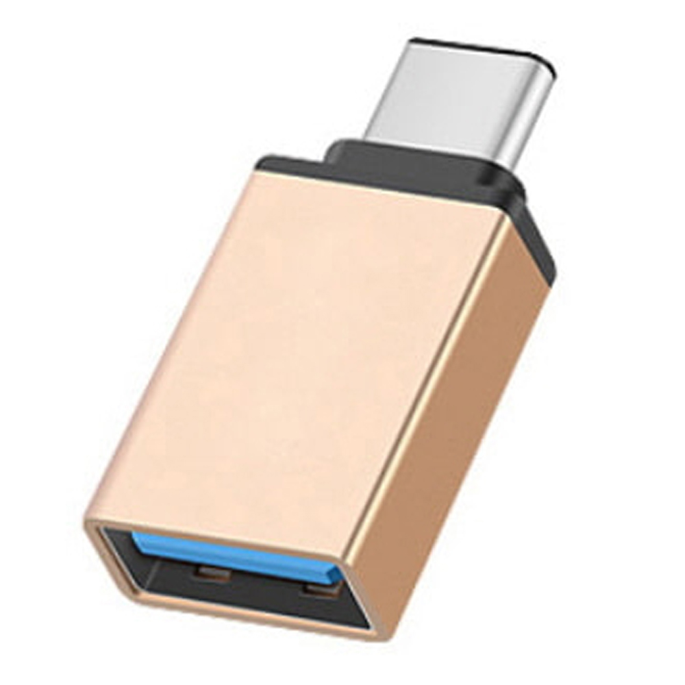 ZIZZY C타입 USB 젠더 ZC-OTG3 (골드)