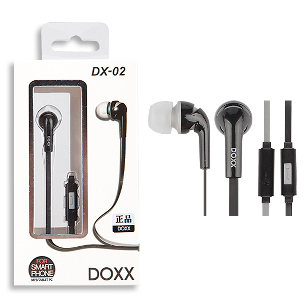 DOXX 스마트폰 이어셋 DX-02 (블랙)