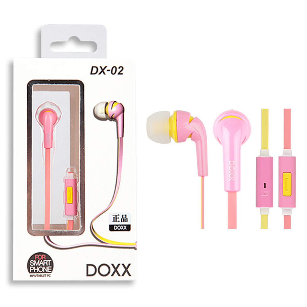 DOXX 스마트폰 이어셋 DX-02 (핑크)