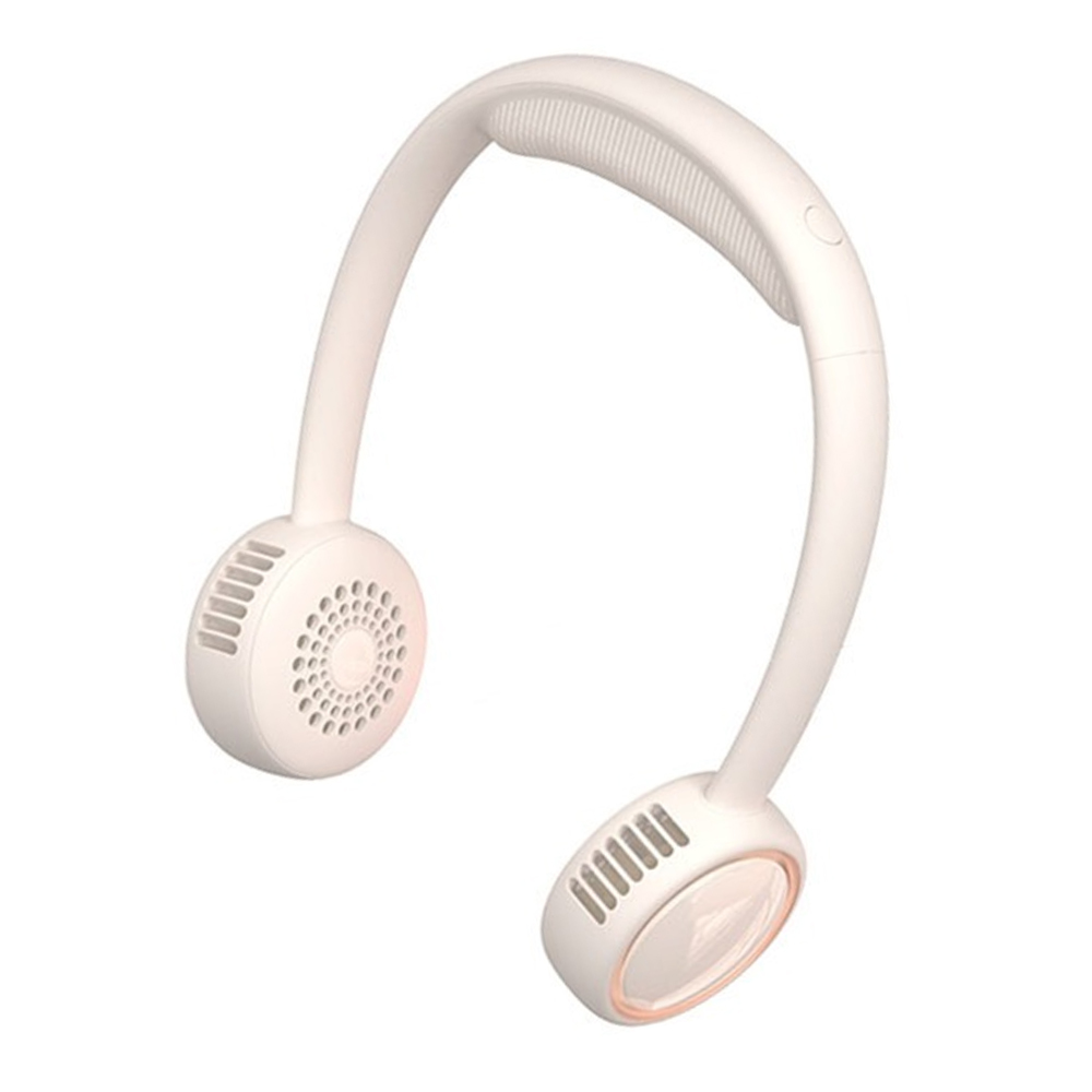 알보라다 넥밴드 휴대용 선풍기 (크림화이트) (ABNC001)