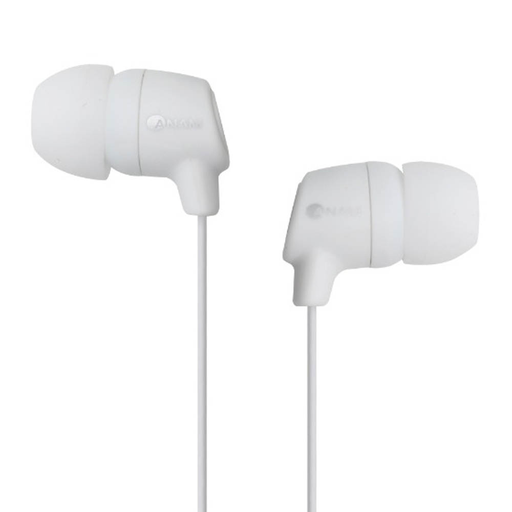 아남 C타입 스마트폰 커널형 유선이어폰 (화이트) ( AN-C2)