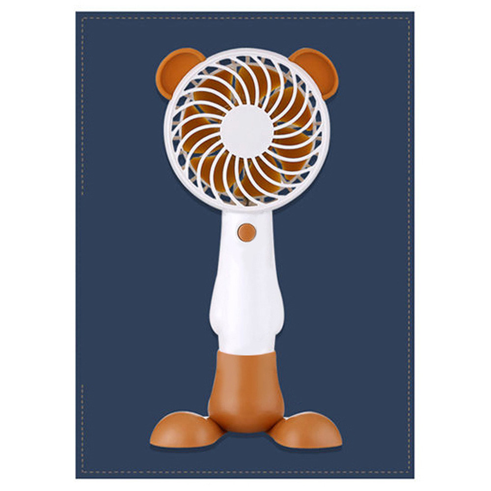 GPOP 핸디 선풍기 부츠 베어 (CW-CWF2500) (브라운)