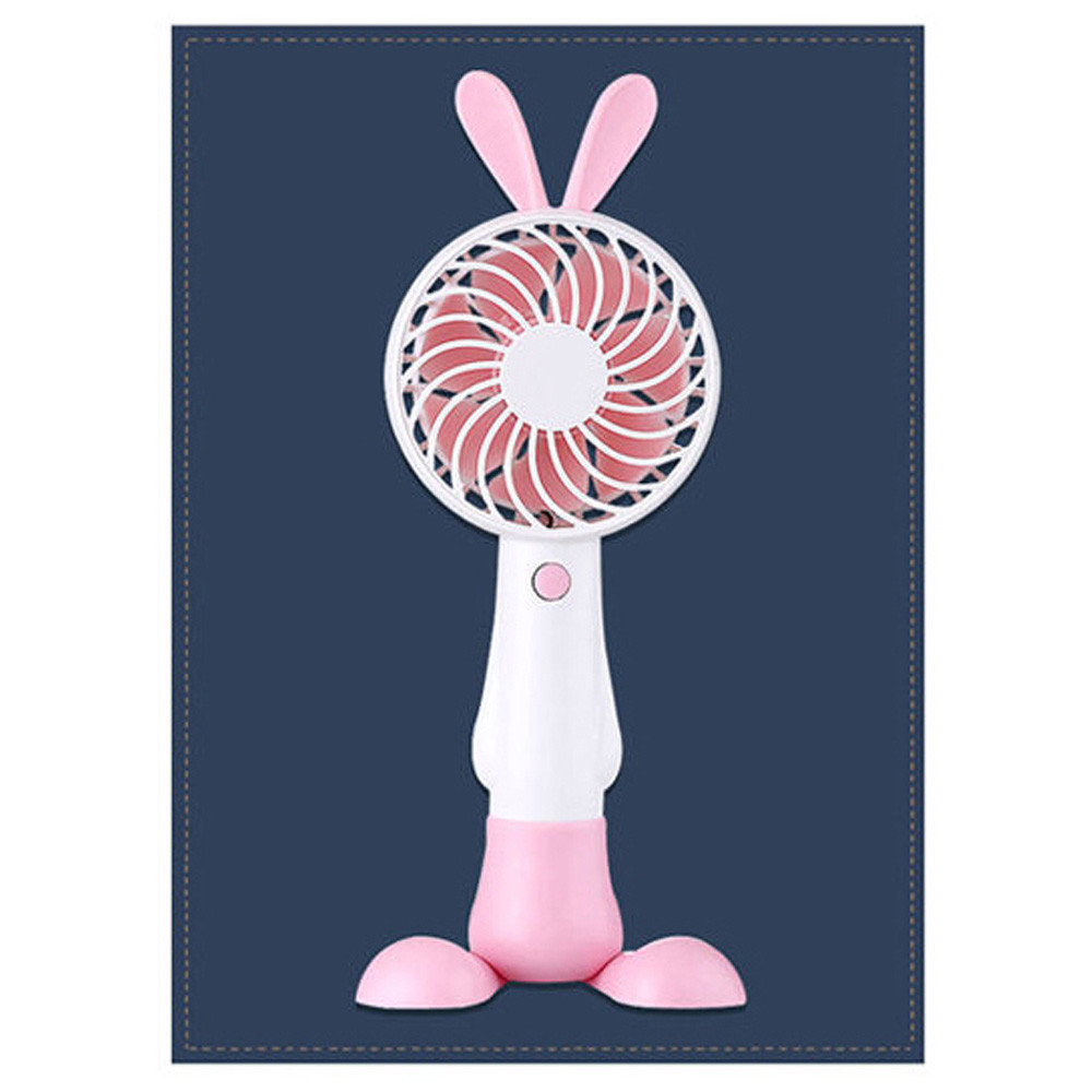 GPOP 핸디 선풍기 부츠 래빗 (CW-CWF2500) (핑크)