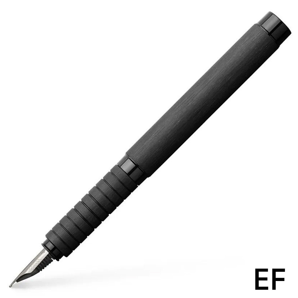 파버카스텔 만년필 에센시오 블랙 EF (148482) (각인선택)