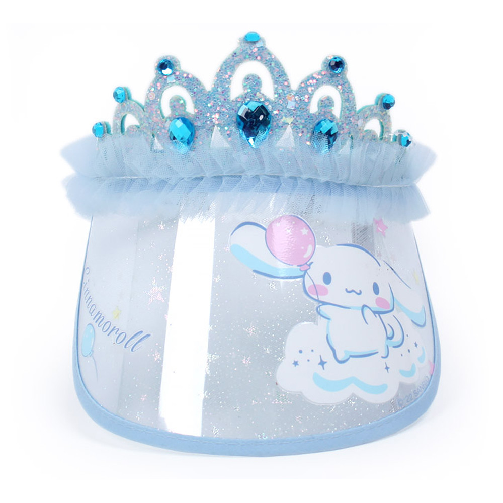 나라 시나모롤 왕관 썬캡