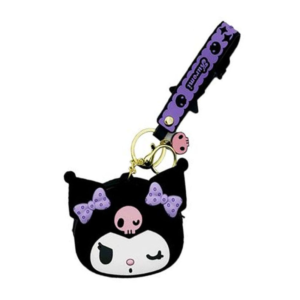 나라 동전지갑 쿠로미 동전 가방 키링 (블랙)