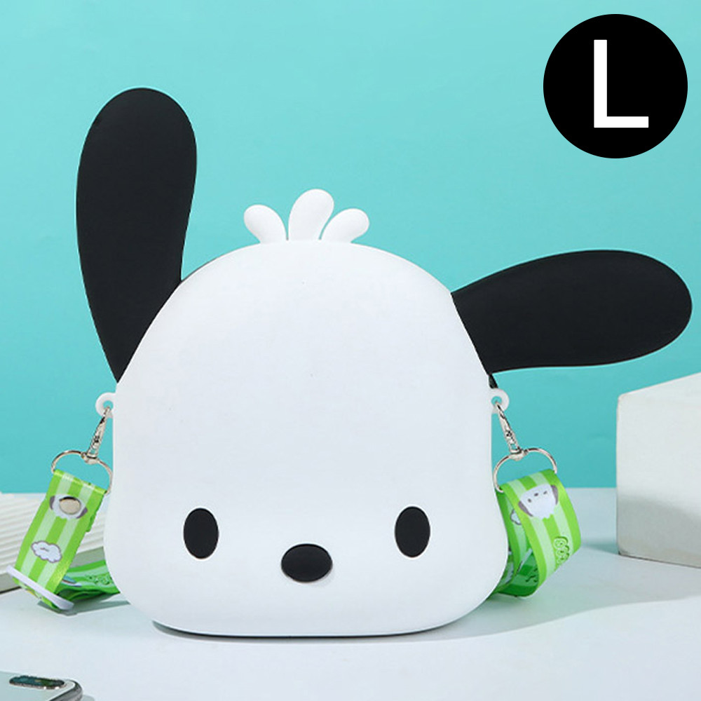 나라 아동가방 포차코 실리콘 얼굴 가방 (L)