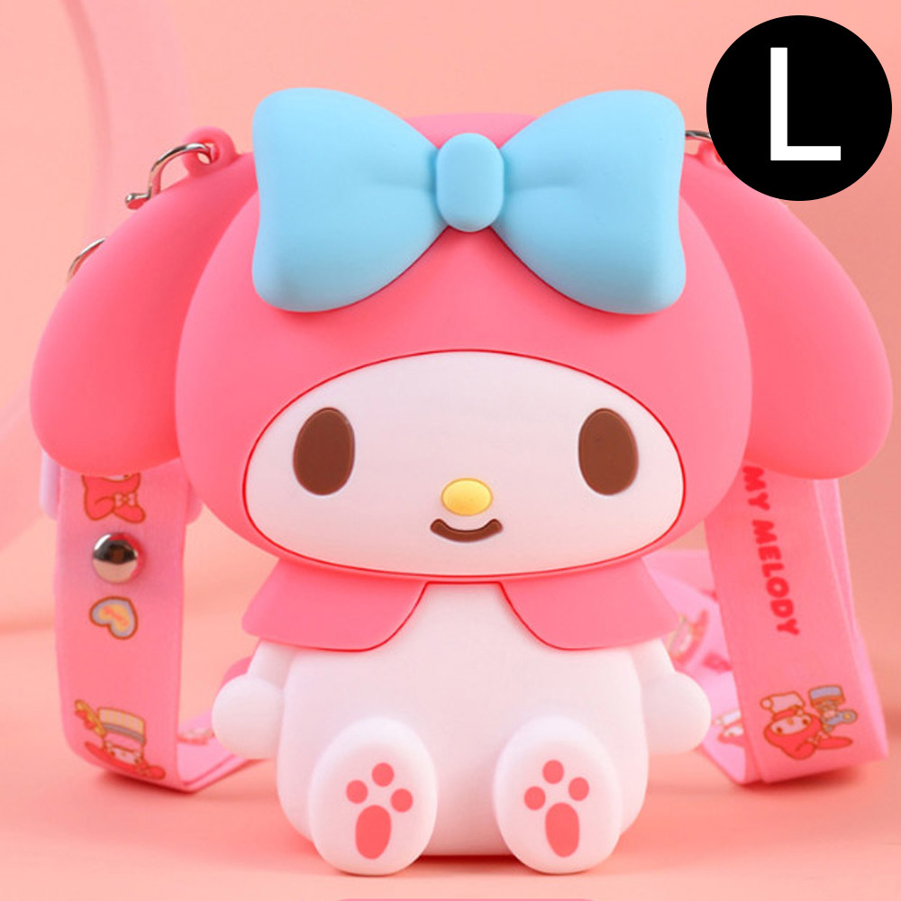 나라 아동가방 마이멜로디 전신 크로스백 (핫핑크) (L)