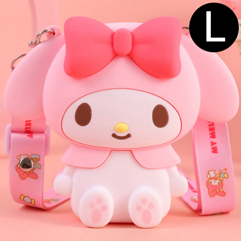 나라 아동가방 마이멜로디 전신 크로스백 (연핑크) (L)