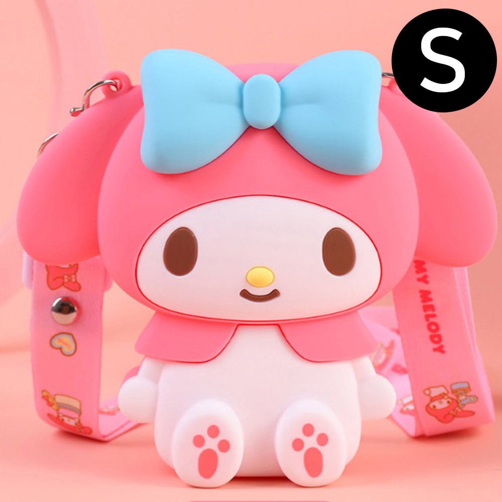 나라 아동가방 마이멜로디 전신 크로스백 (핫핑크) (S)