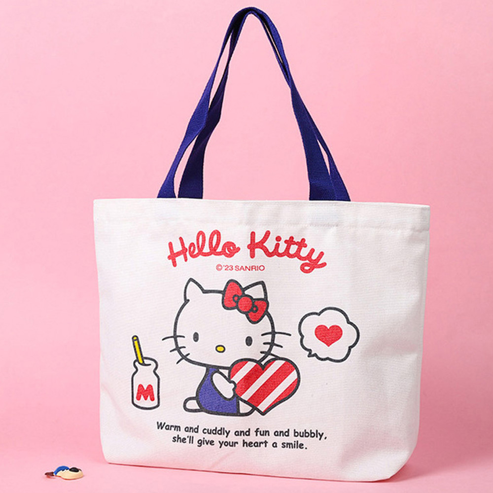나라 에코백 산리오 캐릭터 보조가방 (헬로키티)