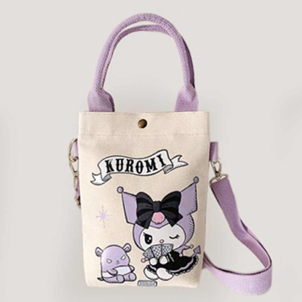 나라 에코백 산리오 미니 보조가방 (쿠로미)