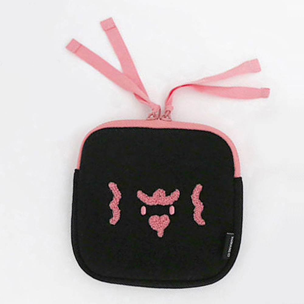 로마네 마이롤리 시크릿 파우치 (롤리 블랙)