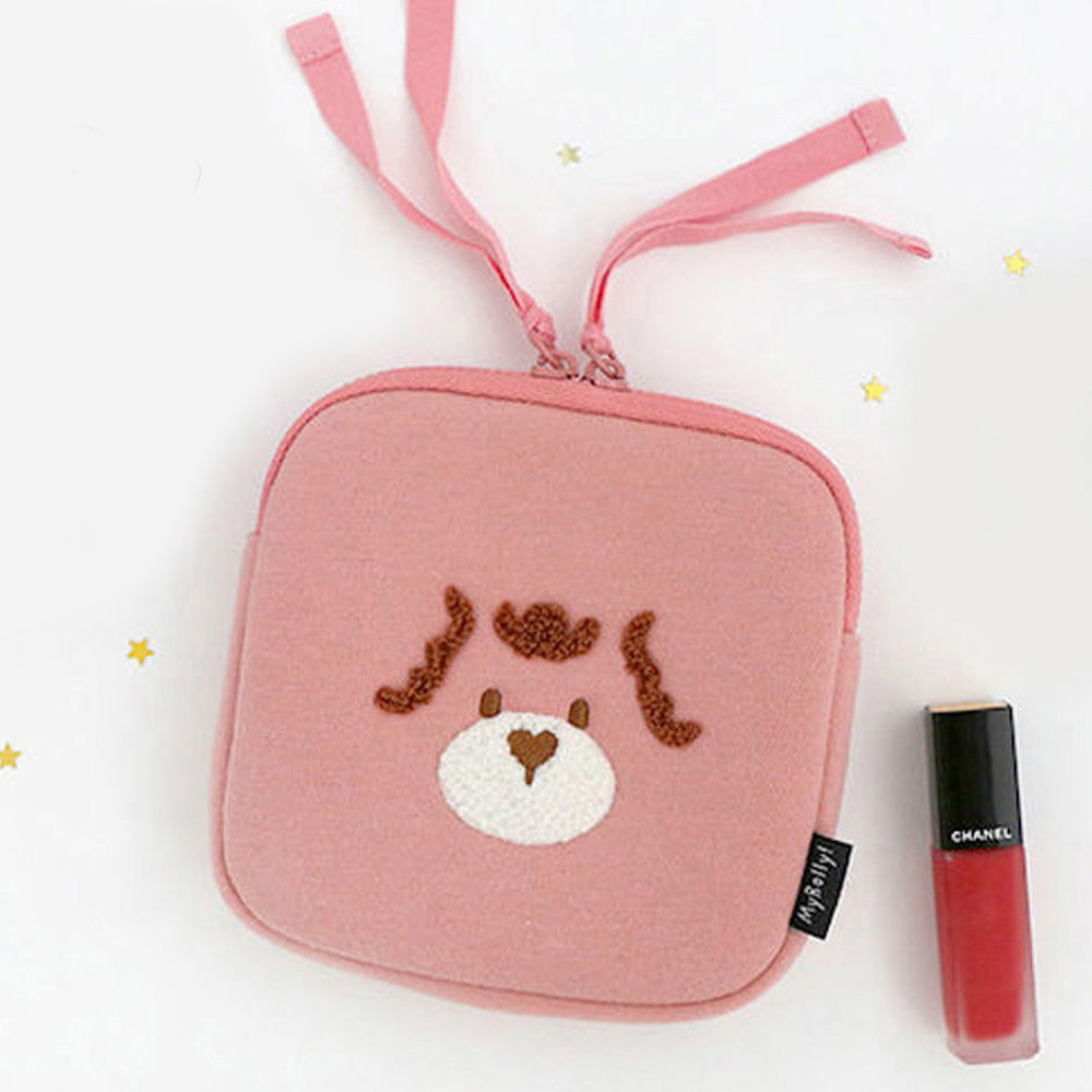 로마네 마이롤리 시크릿 파우치 (몰리 핑크)