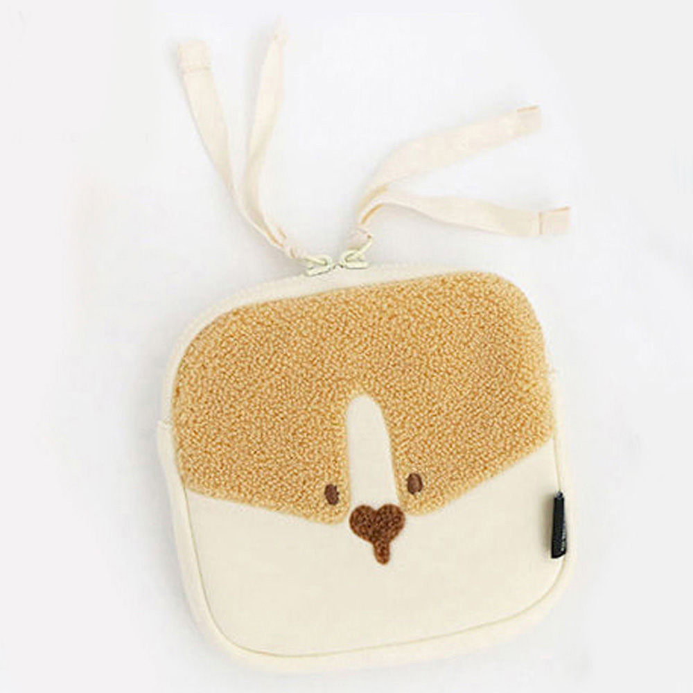 로마네 마이롤리 시크릿 파우치 (콜리 아이보리)