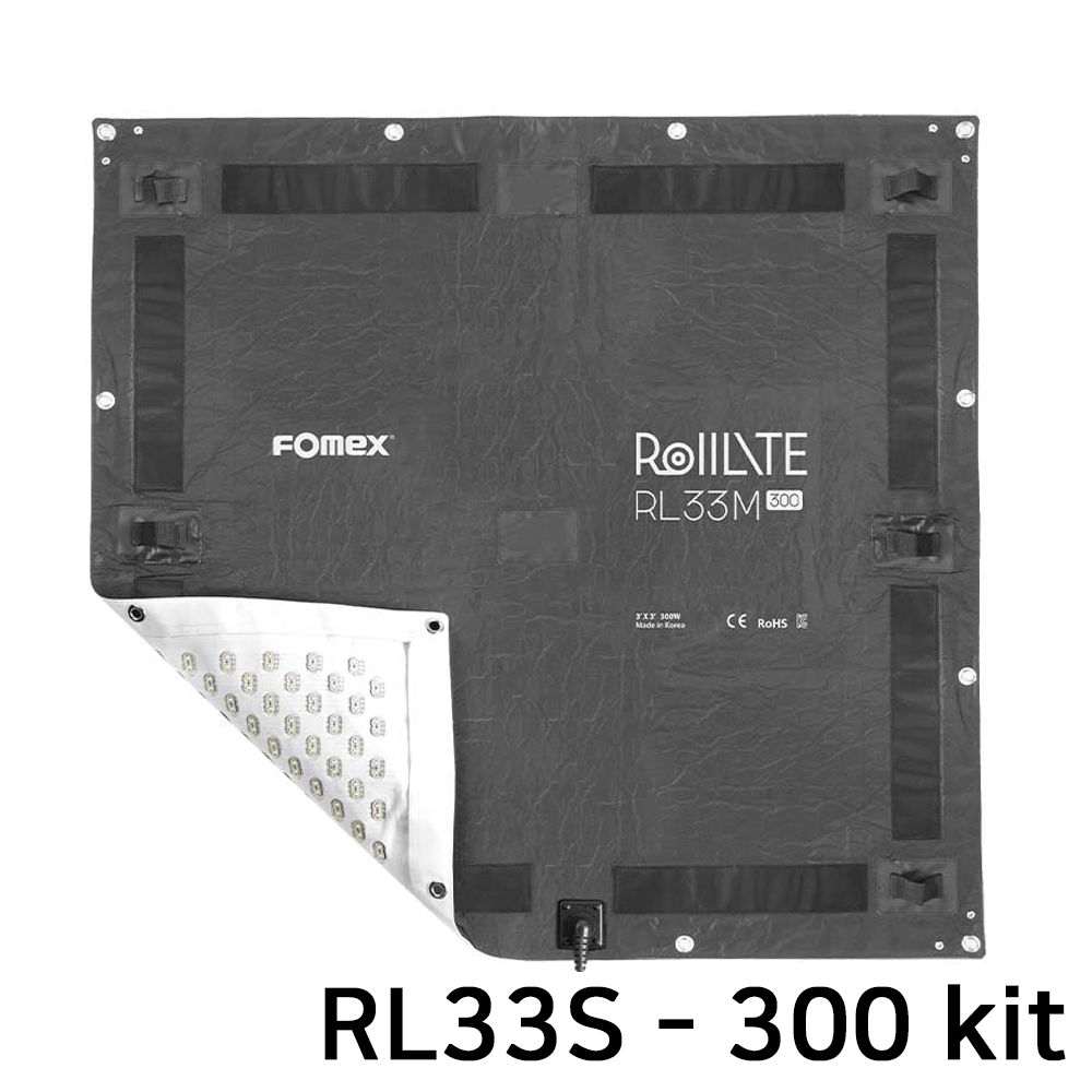 포멕스 스튜디오 촬영장비 롤라이트 LED 조명 300W (RL33S-300 Kit) (91x91cm)