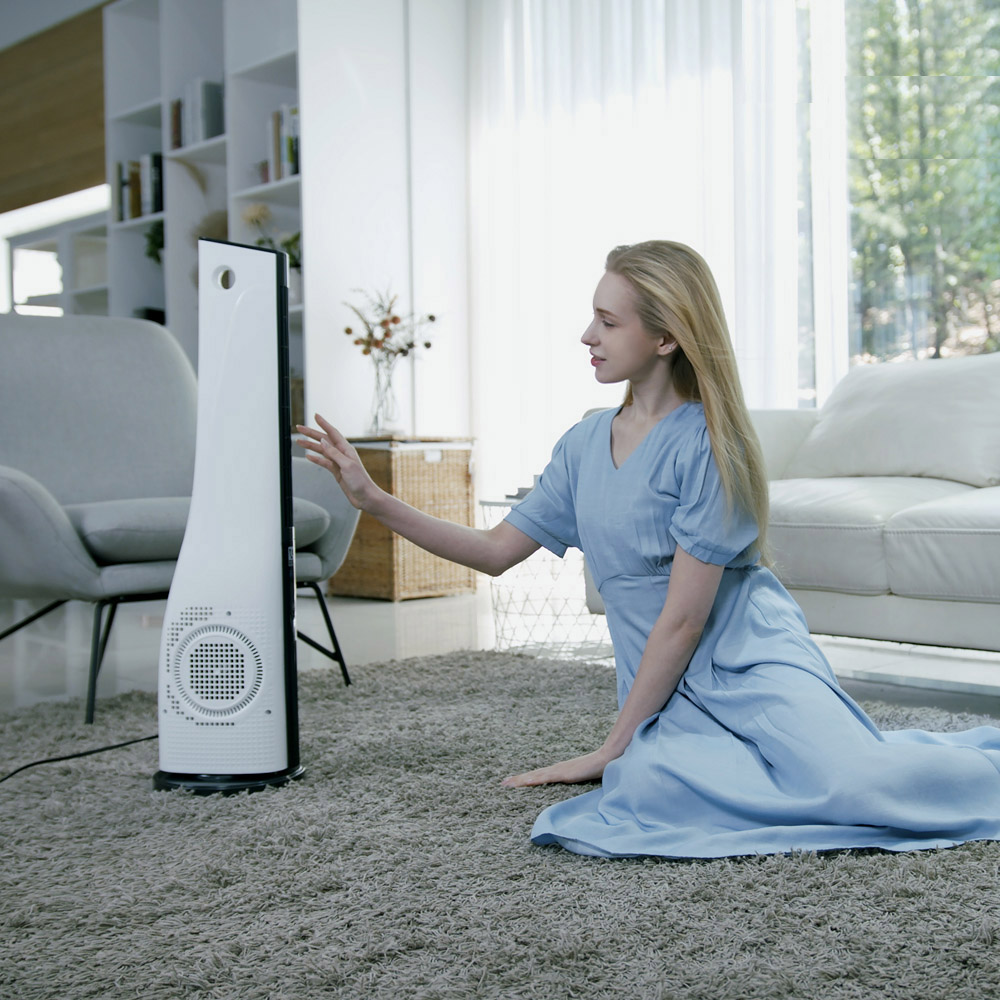 ELECTRO-G 타워형 날개없는 리모컨 선풍기 (GEF-CF680R)