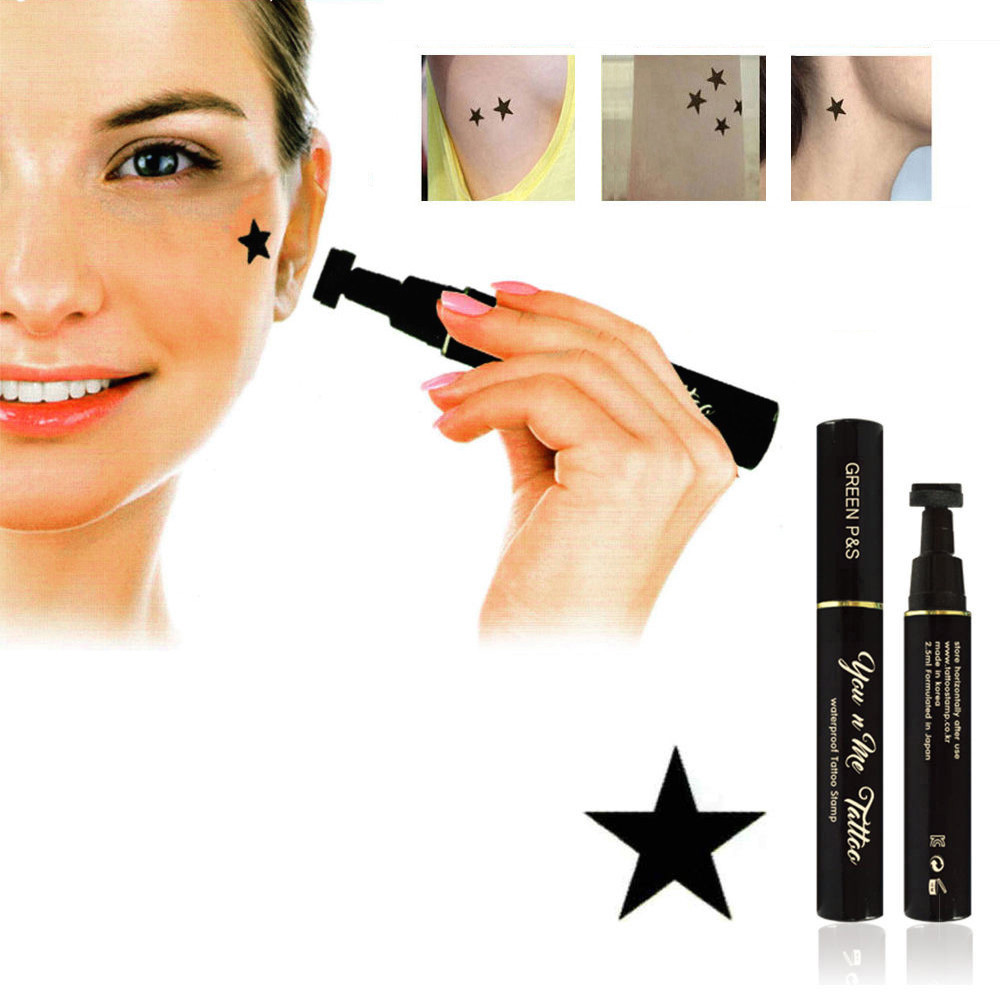 그린피앤에스 유앤미 타투 스탬프 스몰형 (S3 큰꽉찬별)