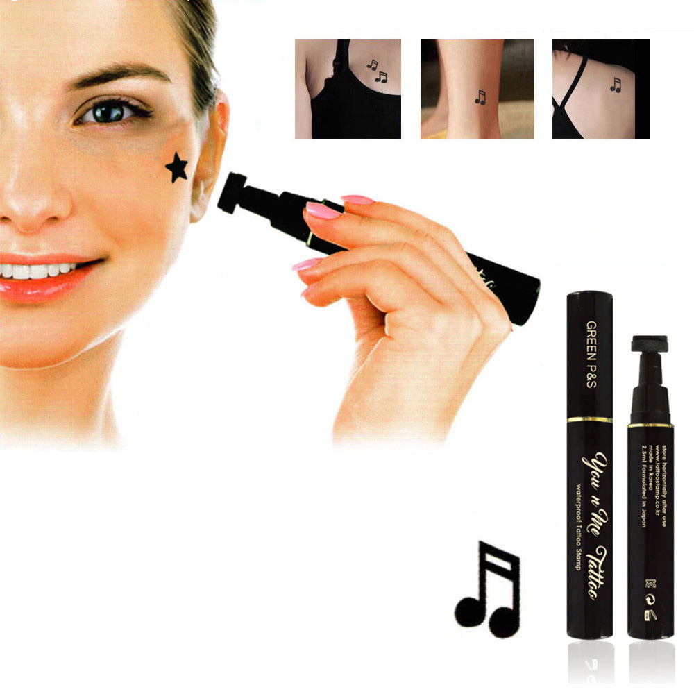 그린피앤에스 유앤미 타투 스탬프 스몰형 (S10 잇단음표)