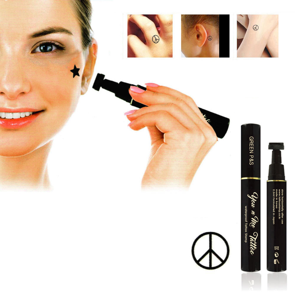 그린피앤에스 유앤미 타투 스탬프 스몰형 (S11 피스사인)