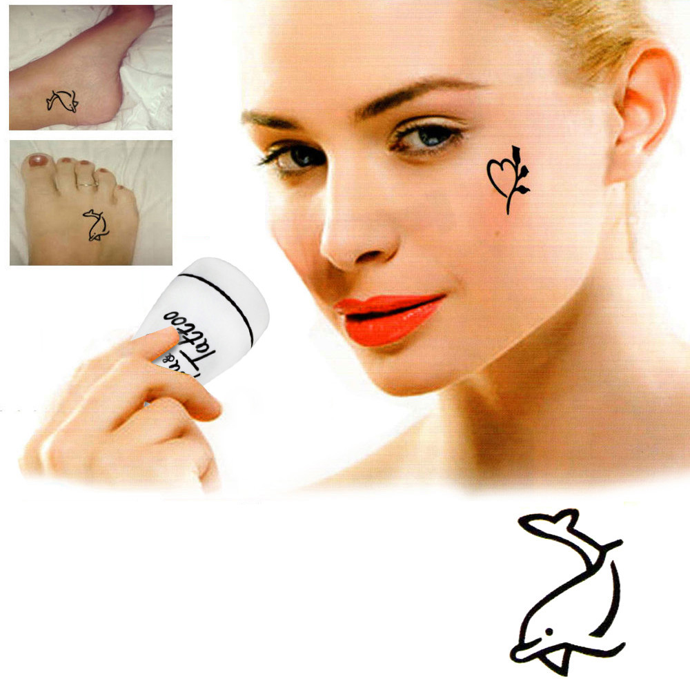 그린피앤에스 유앤미 타투 스탬프 라지형 (L7 돌고래)