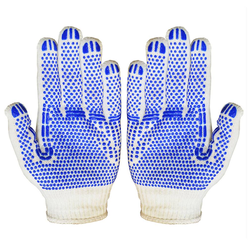 GUARDMAN 도트 면장갑 47g (100개입) 개별포장 목장갑 작업 안전장갑