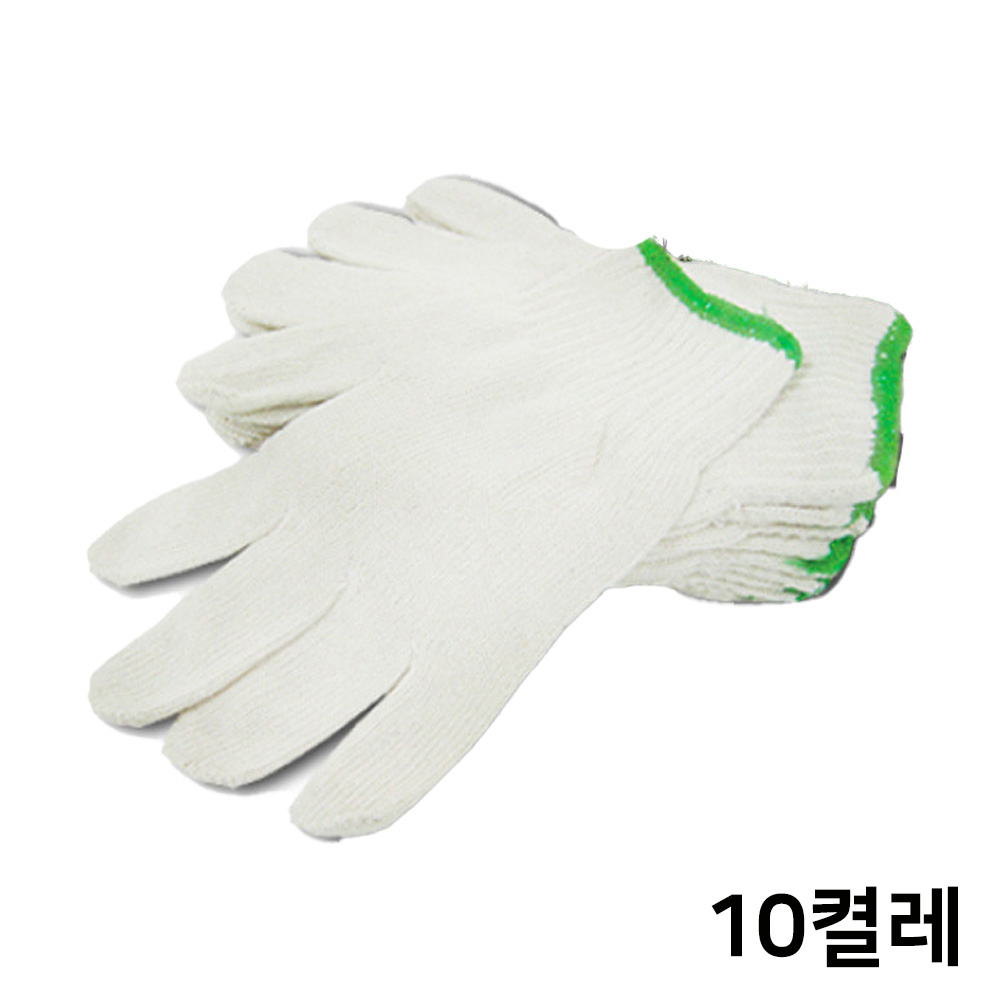 GUARDMAN 고급 면장갑 55g (10개입) 목장갑 작업 안전장갑