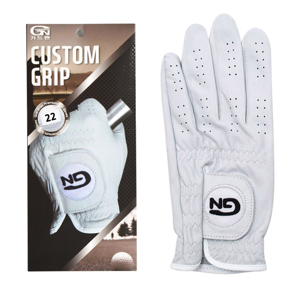GUARDMAN 골프장갑 커스텀그립 천연양피 통가죽 (왼손착용 한장) (10개입) (택1) 남성 여성