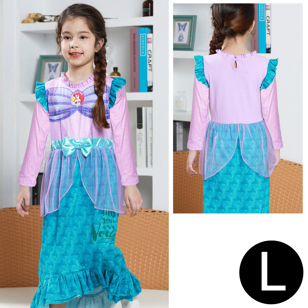 한중 인어공주 일반형 긴팔 아동 실내복 21 (L)